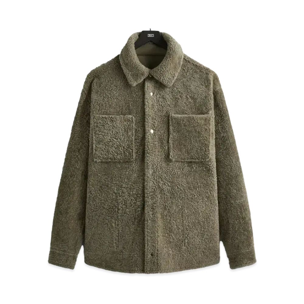 Kith Shearling Apollo Shirt "Palomino"