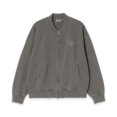 Carhartt WIP Longhand Bomber "Black/White/Garment Dyed"