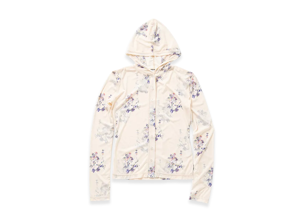 TTTMSW See-Through Hooded Cut and Sew "White"
