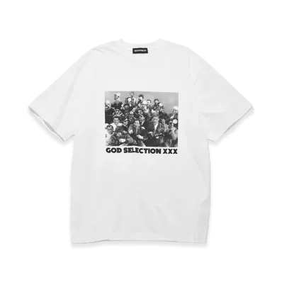 GOD SELECTION XXX Paparazzi Logo Photo Tee GX-S26-ST-17 "White"