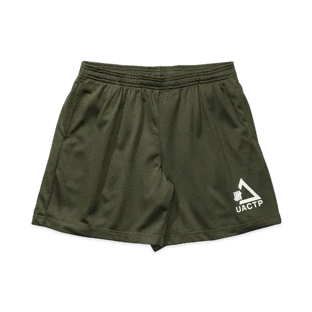 UNDEFEATED UACTP MESH GYM SHORT - UA60011 "Olive"