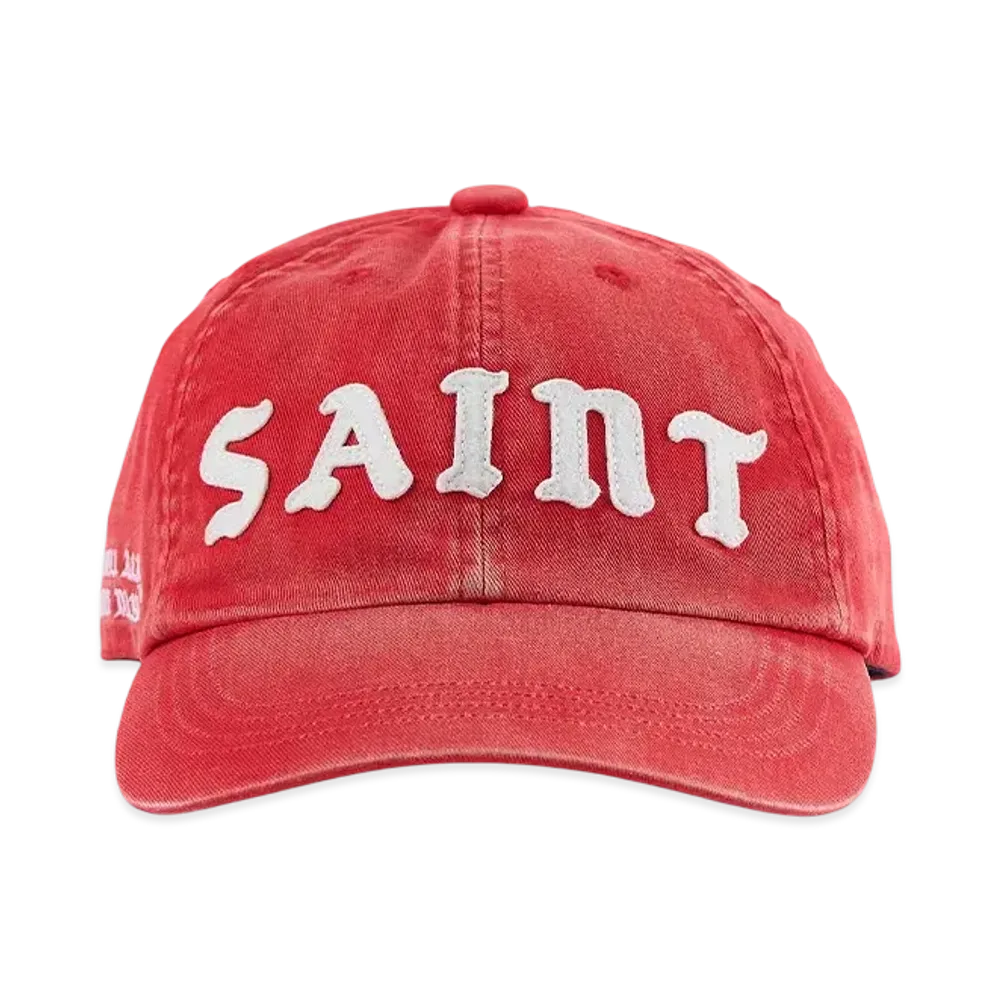 SAINT Mxxxxxx 6Panel Cap "Red" SM-HR8-0000-081