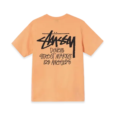 Stussy Stock DSM Los Angeles Tee 2021 "Peach"