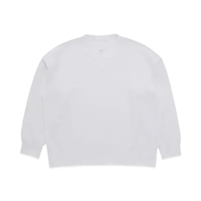 visvim Ultimate Jumbo SB Sweat L/S "White"