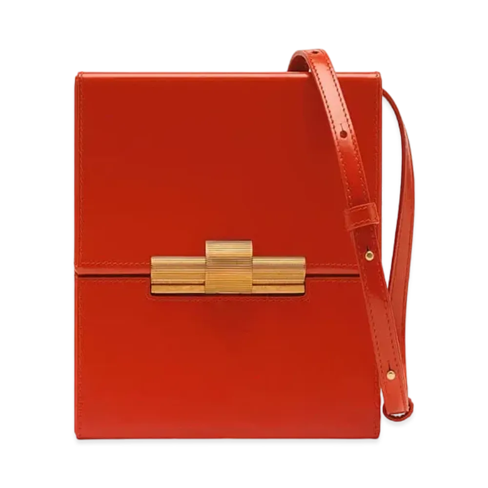 Bottega Veneta Daisy leather Shoulder Bag "Red"