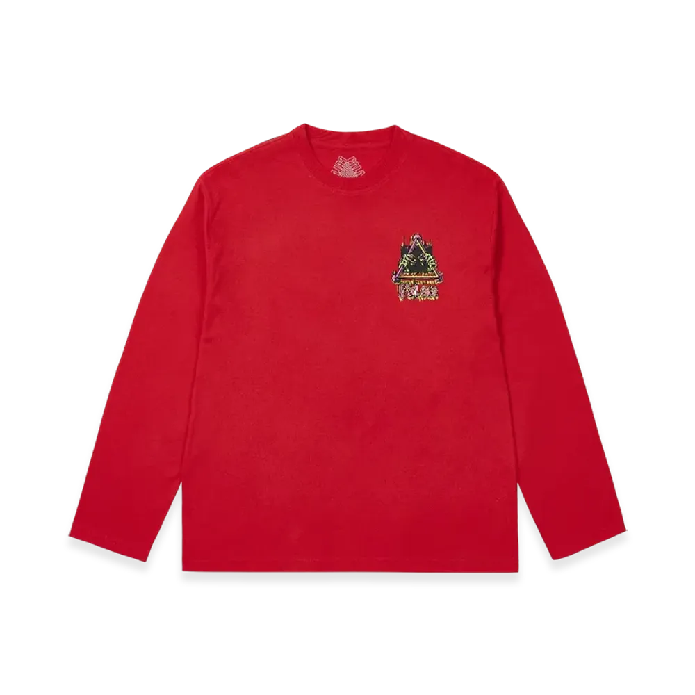 PALACE Lock In Longsleeve "Red"