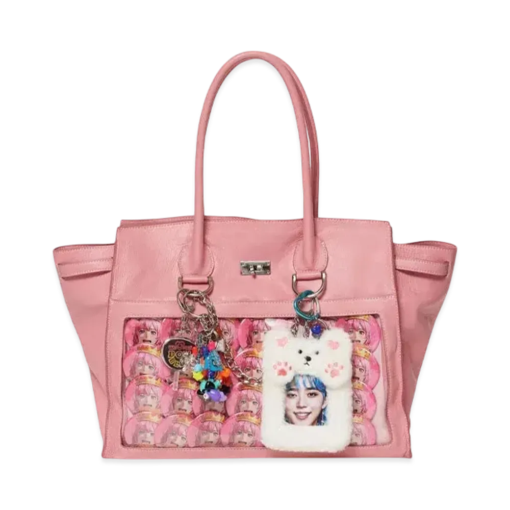 doublet Ita Leather Bag "Pink"