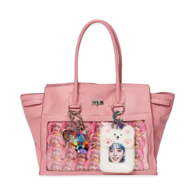 doublet Ita Leather Bag "Pink"
