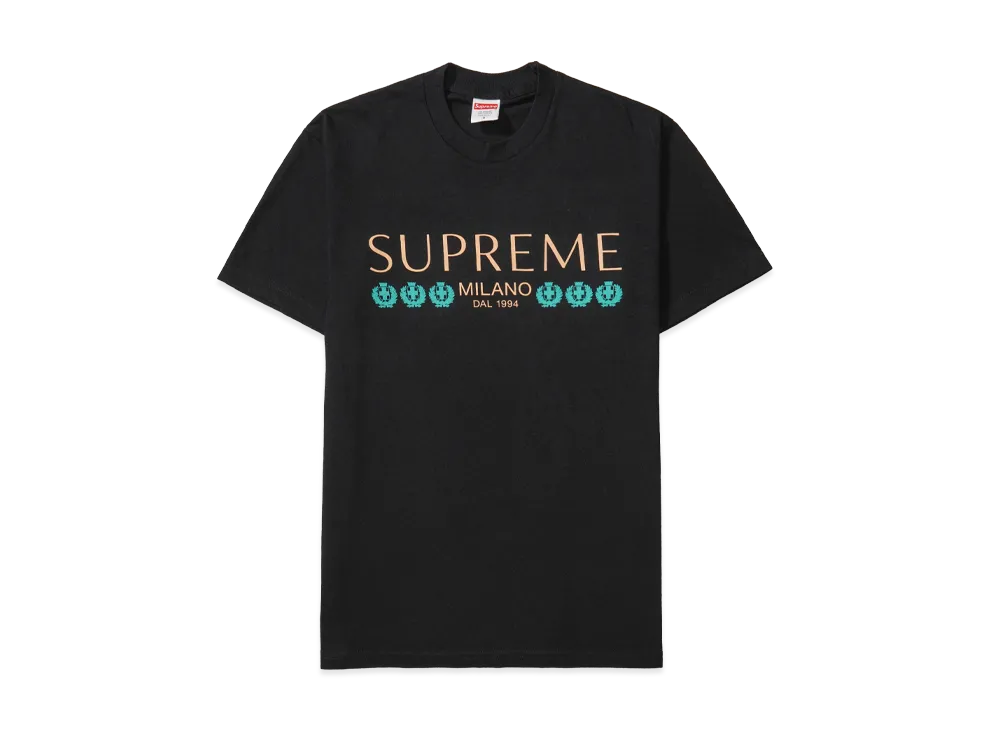 Supreme Milano Tee "Black"