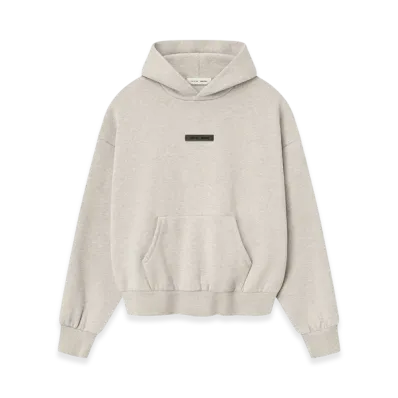 FEAR OF GOD ESSENTIALS Classic Fleece Hoodie "Heather Stone"