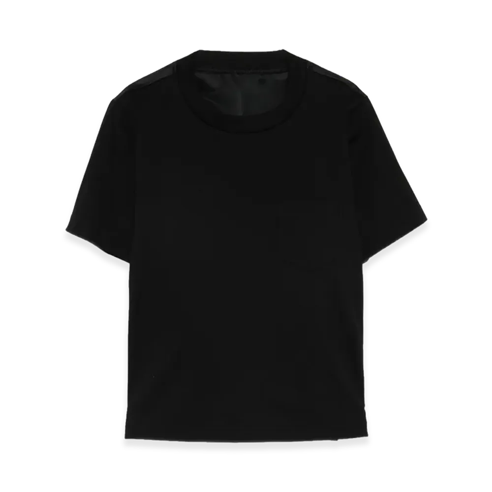 sacai Women′s T-Shirt "Black"