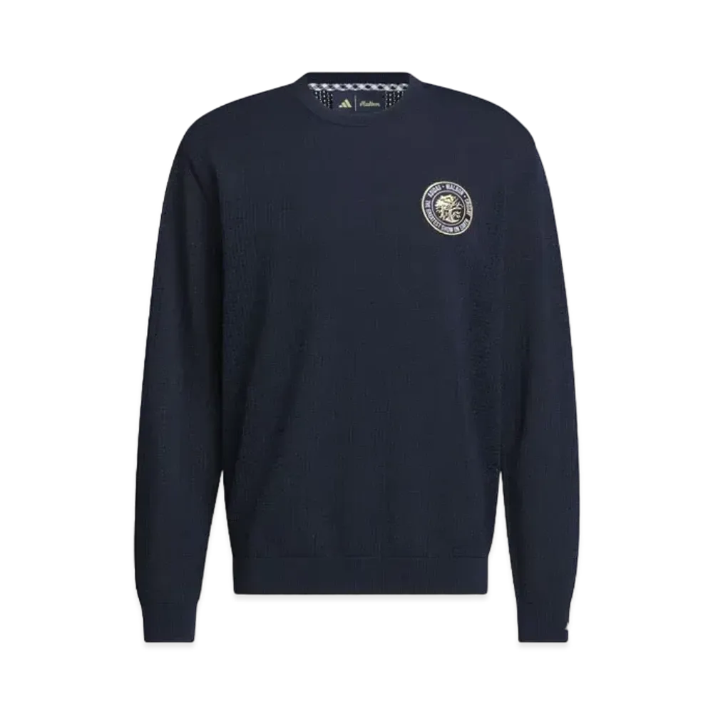 adidas x Malbon Golf Lacy Crew Sweater "College Navy"