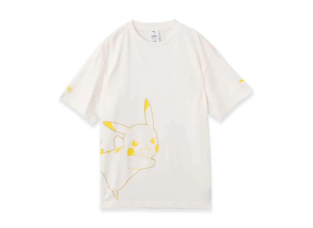 PUMA x Pokemon Relaxed Graphic Tee "White"
