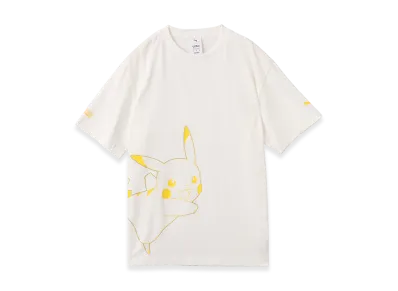 PUMA x Pokemon Relaxed Graphic Tee "White"