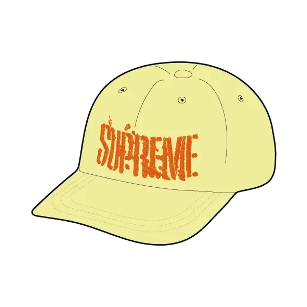 Supreme Splatter 6-Panel "Yellow"
