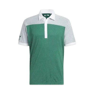 adidas Bogey Boys Stripe Polo "Collegiate Green"