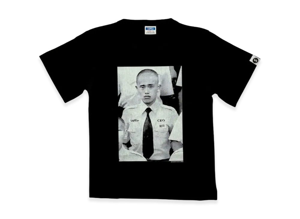 SAPEur x MASATOSHI HAMADA Kids Young CEO S/S T-Shirt "Black"