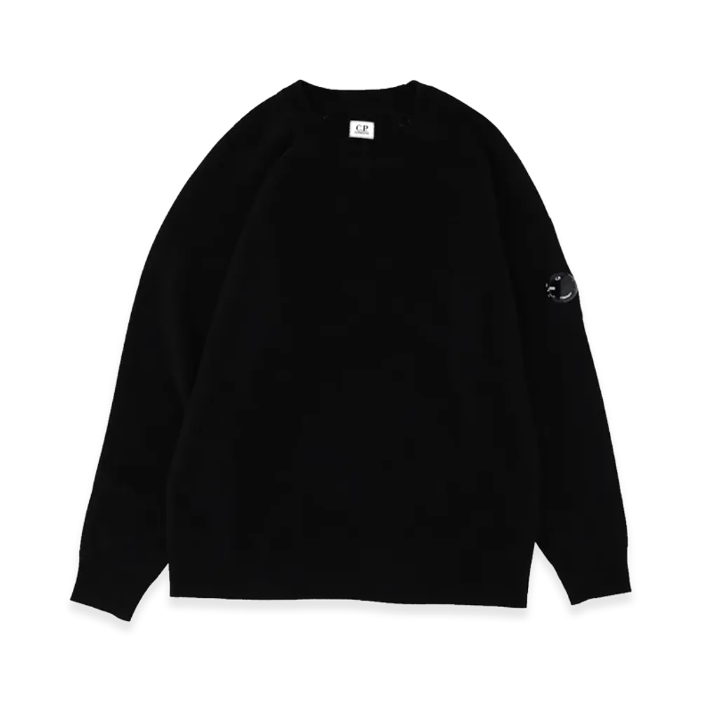 C.P. Company Grs Wool Blend Sweatshirt "Black"