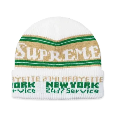 Supreme Service Beanie "White"