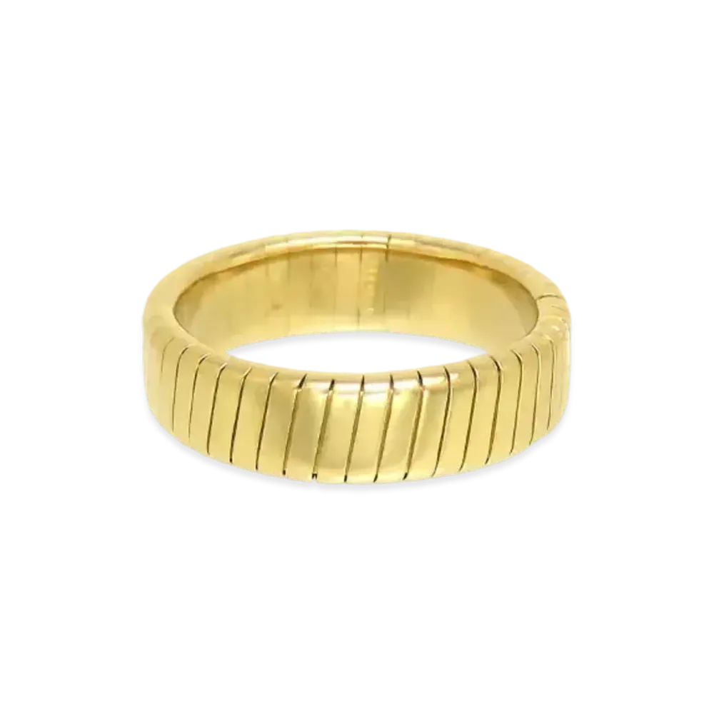 BVLGARI Tubogas Ring "Yellow Gold"