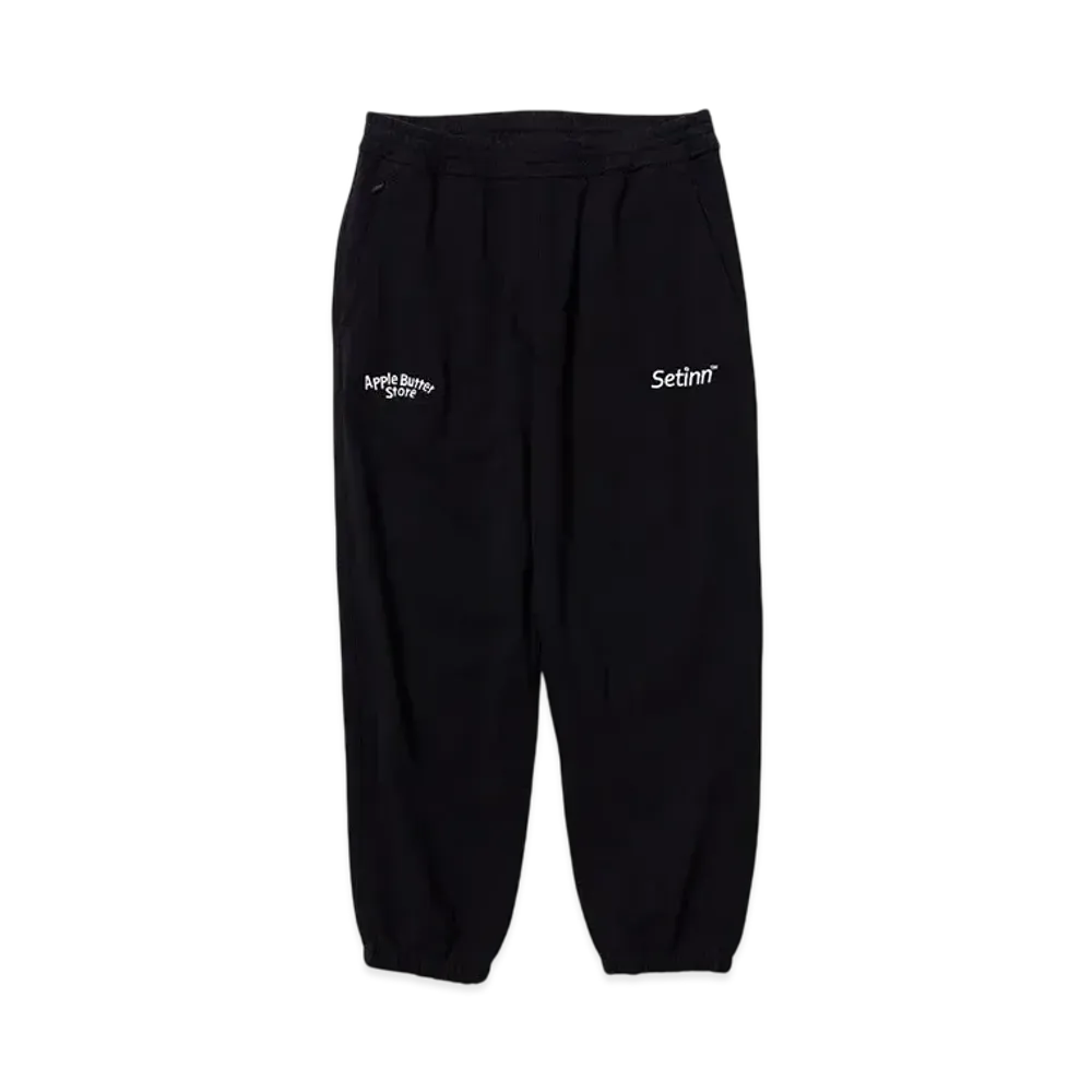 Setinn x Apple Butter Store Sweat Pants "Black"