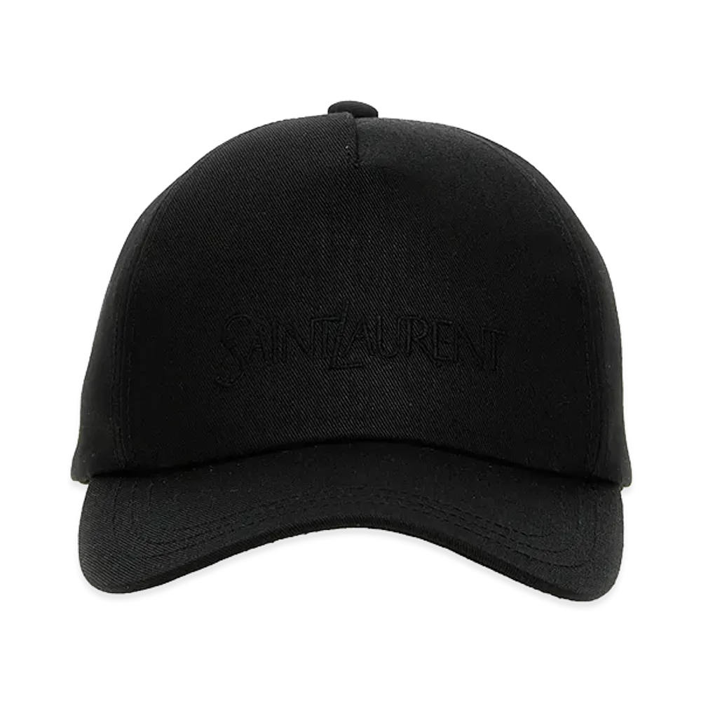 Saint Laurent Baseball Cap "Black"