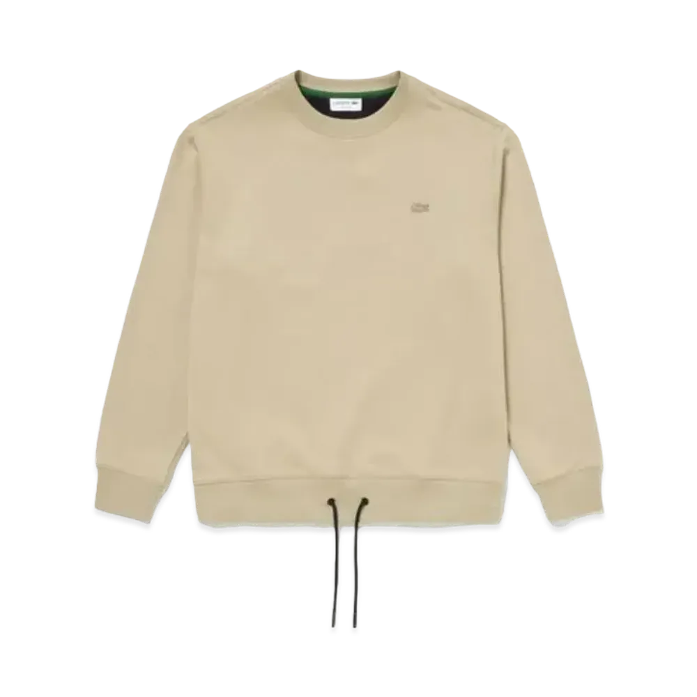 LACOSTE Hem Dross Tring Crew Neck Sweat "Beige"