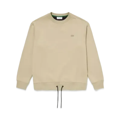 LACOSTE Hem Dross Tring Crew Neck Sweat "Beige"
