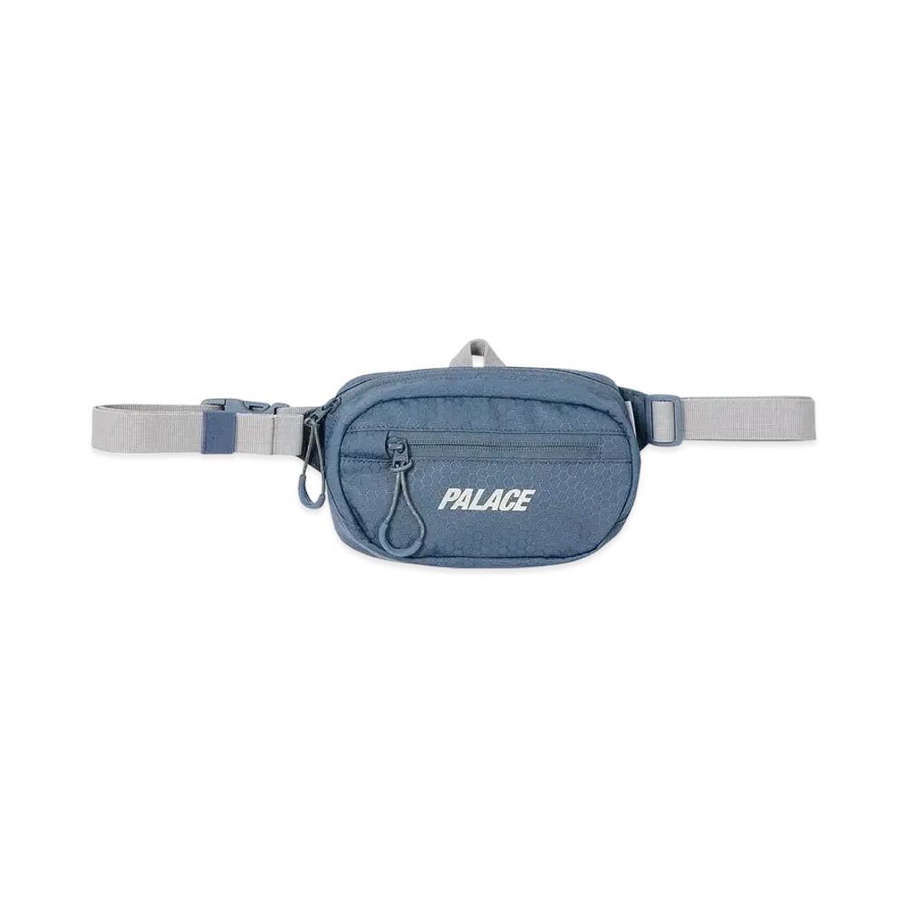 PALACE Cordura Eco Hex Ripstop Mini Waist Bag "Slate Grey"