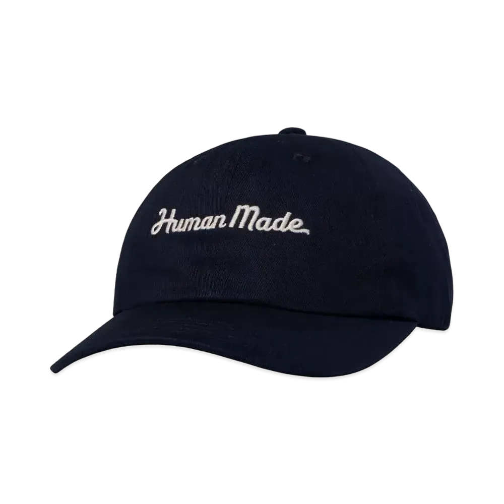 HUMAN MADE 6 PANEL TWILL CAP #3 "Navy"