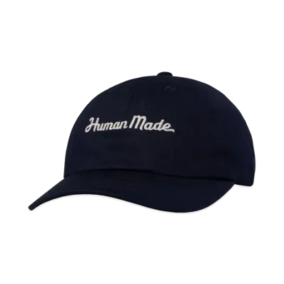 HUMAN MADE 6 PANEL TWILL CAP #3 "Navy"