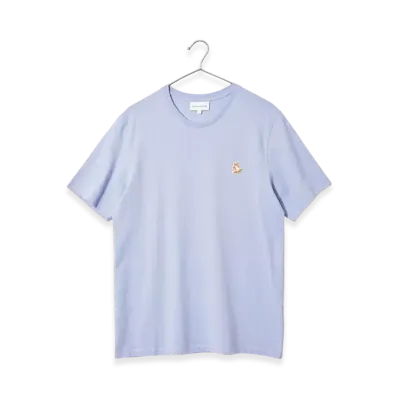 Maison Kitsune Chillax Fox Patch Regular T-Shirt "Beat Blue"