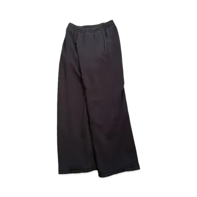 YEEZY GAP Doubleface Wide Silhouette Sweat Pant "Black"