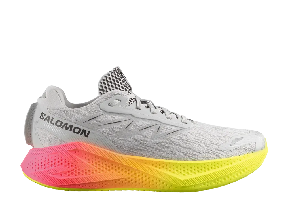 Salomon Aero Glide 4 Gradient "Gray Violet/Safety Yellow"