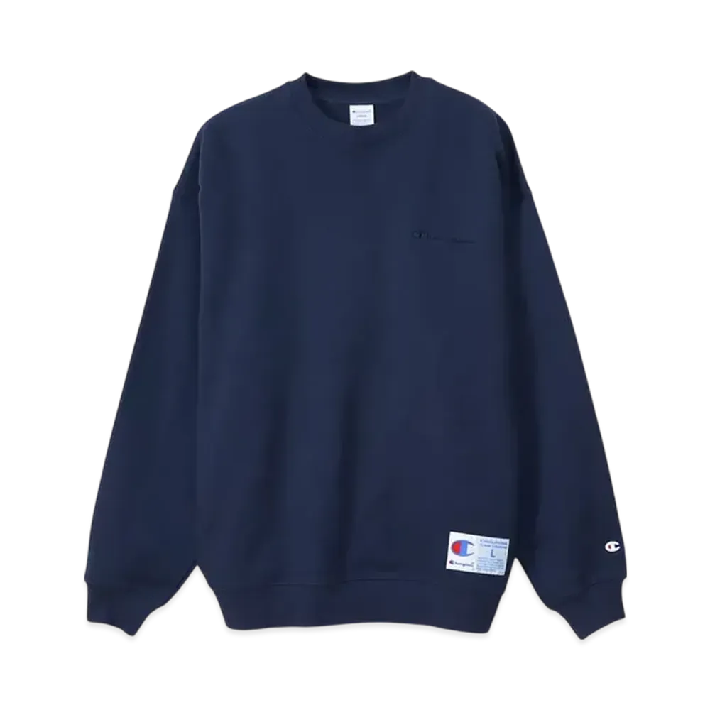 Champion Crew Neck Sweatshirt 25SS "Navy"