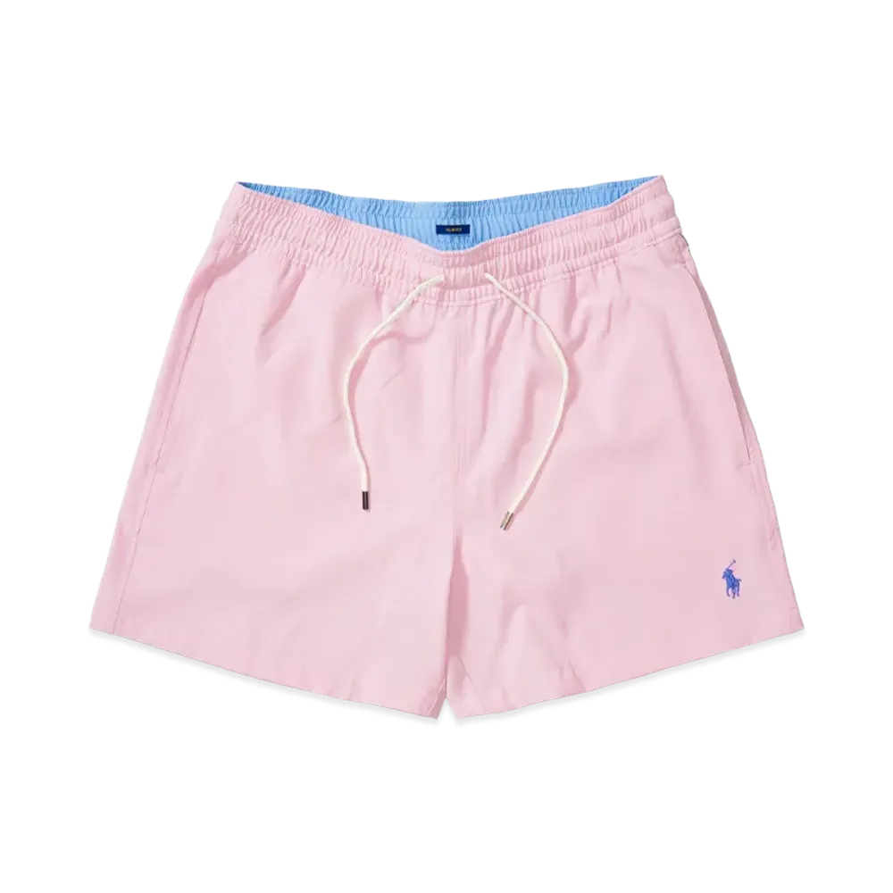 Ralph Lauren Stretch Polyester Swimming Shorts "Pink"