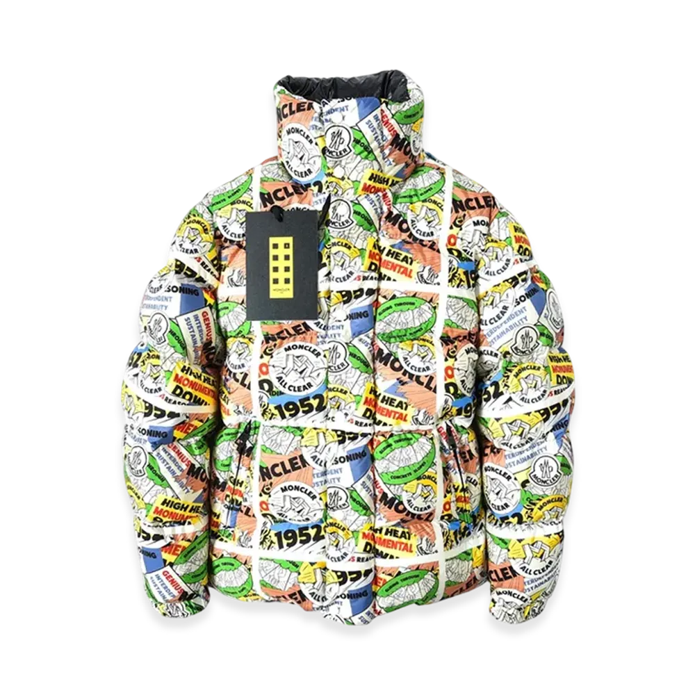 MONCLER x KUNITACHI GIUBBOTTO Genius 1952 Reversible Down Jacket "Multi/Black"
