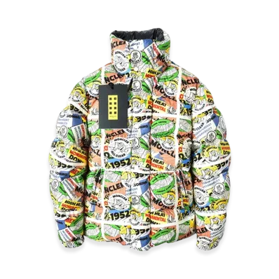 MONCLER x KUNITACHI GIUBBOTTO Genius 1952 Reversible Down Jacket "Multi/Black"