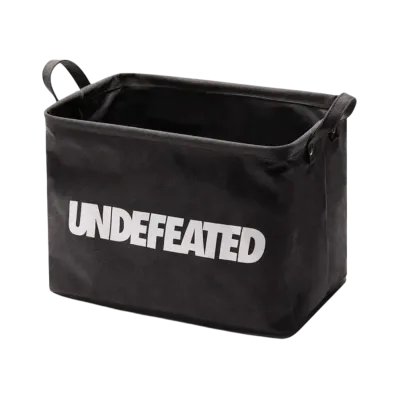 UNDEFEATED Canvas Storage Bin "Black"