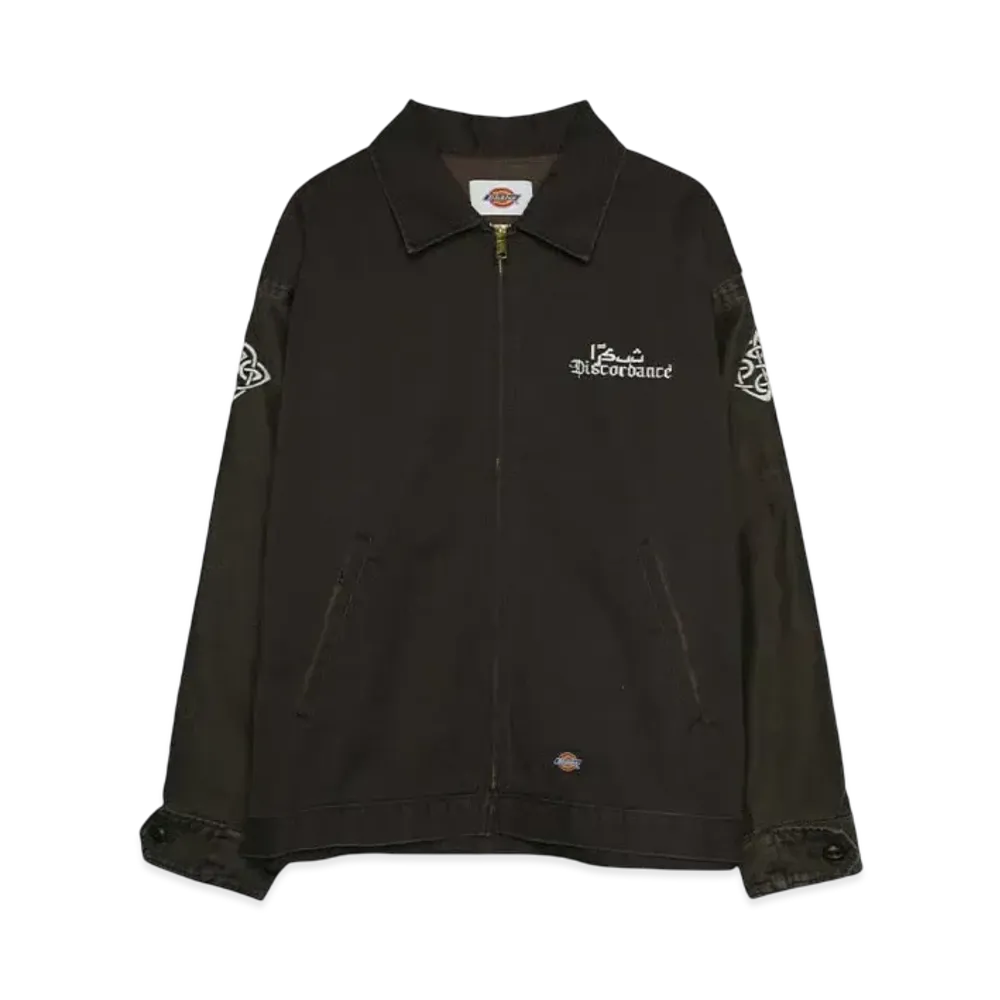 DICKIES x Children of the discordance SOUVENIR JACKET "BROWN"