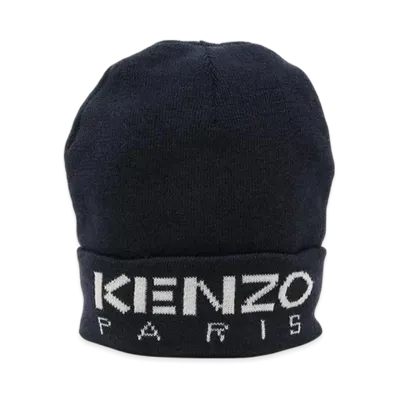 KENZO Kids Knit Hat "Navy"