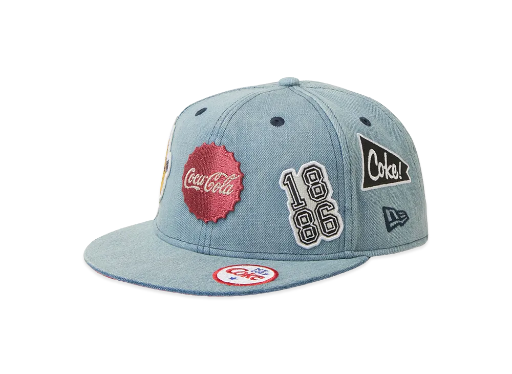 NEW ERA x Coca-Cola 9Fifty "Washed Denim"