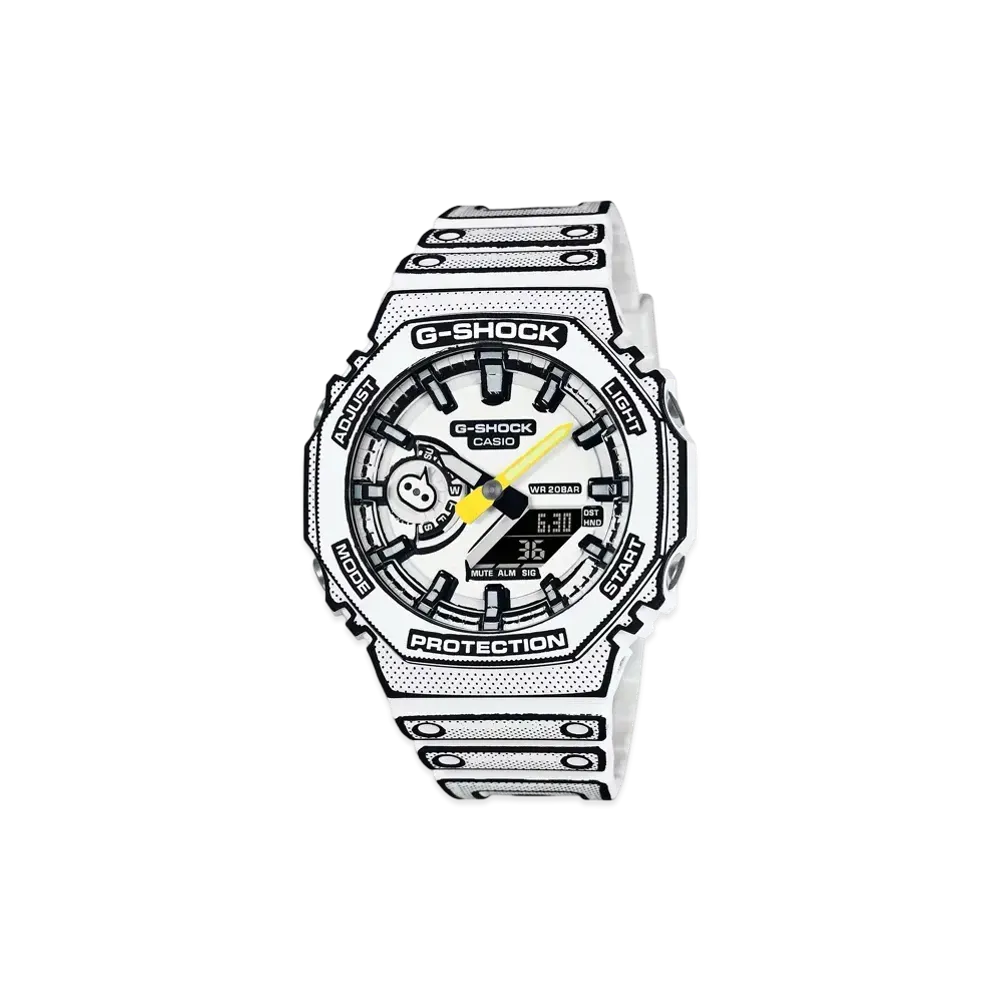 Casio G-Shock 2100 Series GA-2100MNG-7AJR "White"