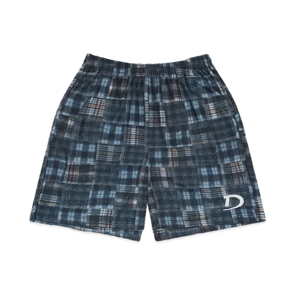 DENIM TEARS Madras Practice Shorts "Blue"