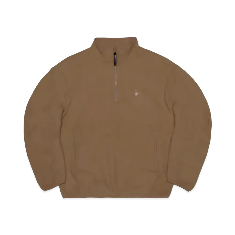 FR2 Half Zip Icon Embroidery Nylon Pullover "Beige"