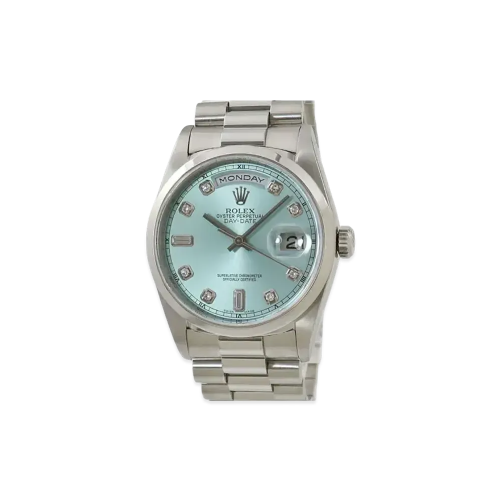 ROLEX Day-Date "Ice Blue/Platinum"