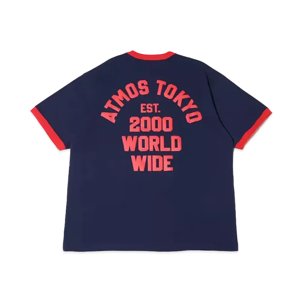 atmos Ringer T-shirt "Navy"