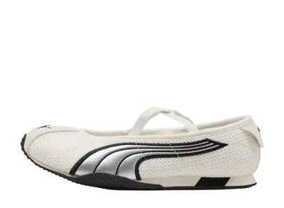 Puma Women's H-Street Ballet "Warm White/PUMA Silver"