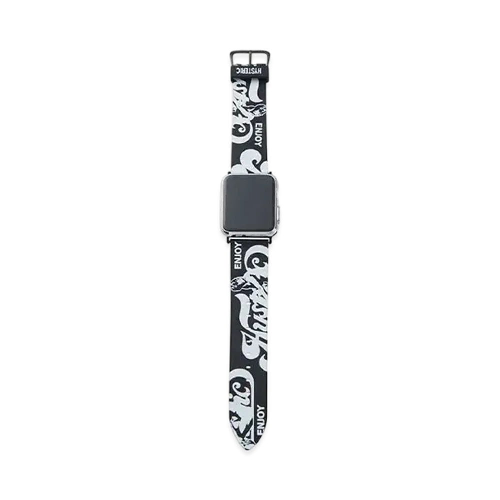 HYSTERIC GLAMOUR Enjoy Hysteric Applewatch Silicone Band "Black"
