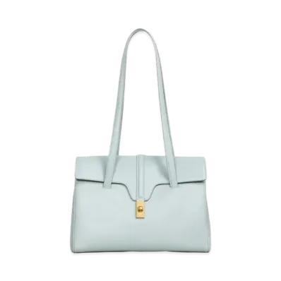 CELINE Medium Soft 16 Bag in Smooth Calfskin "Mineral"